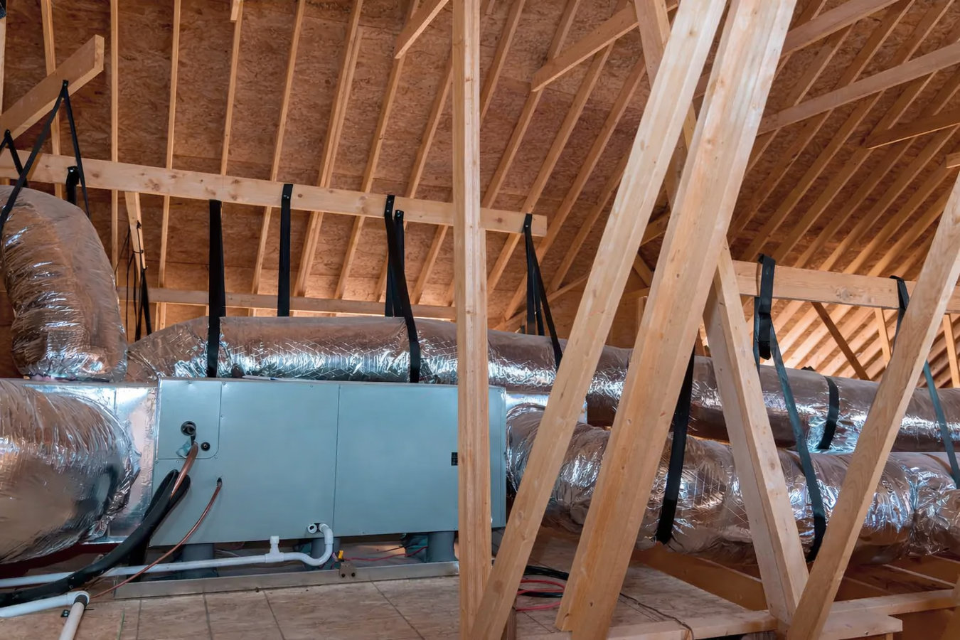 Attic air sealing