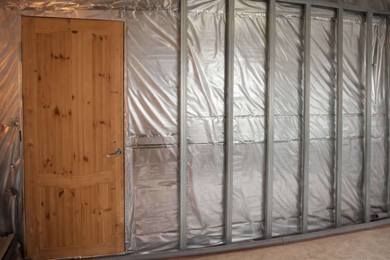 Vapor barrier installation